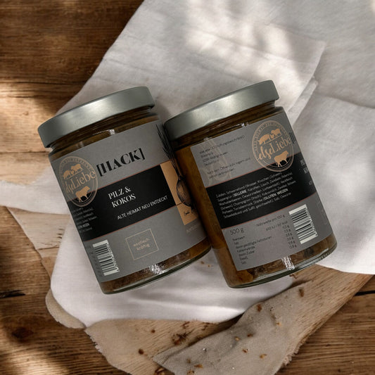 Cutie de degustare ElseLiebe - 2 tipuri de sos de carne tocată, 2 borcane