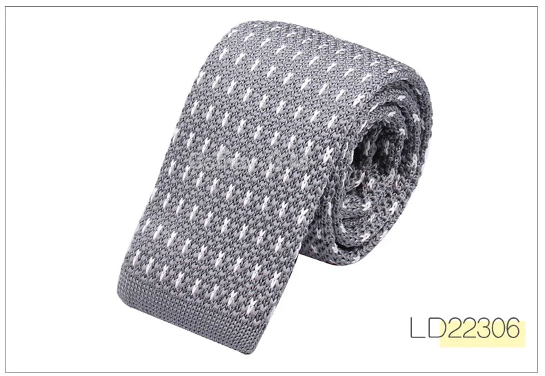 New Knit Tie For Men Casual Plaid Knitted Neck Ties Fashion Mens Necktie For Wedding Business Adult Suit Tuxedo Plaid Tie