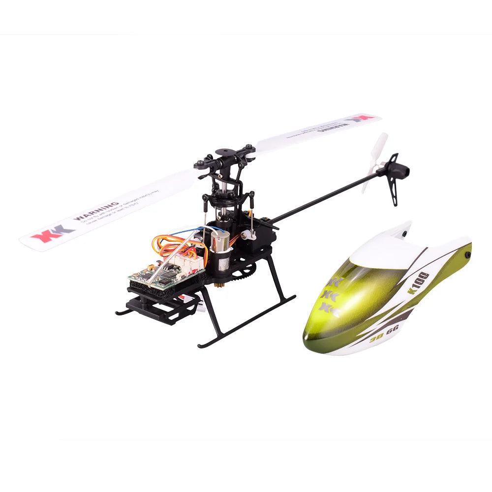 Wltoys XK K100 6CH 3D 6G System Remote Control  Motor RC Helicopter With Transmitter RTF Compatible With FUTABA S-FHSS