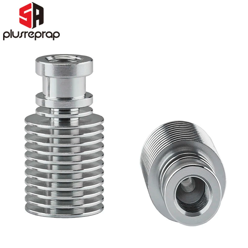 V6 Kühl Rohr Alle Metall J-Kopf Hotend Block Kopf Extruder für 1.75mm 3.0mm Lang oder Kurz Distanz 3D Drucker Teil Großhandel