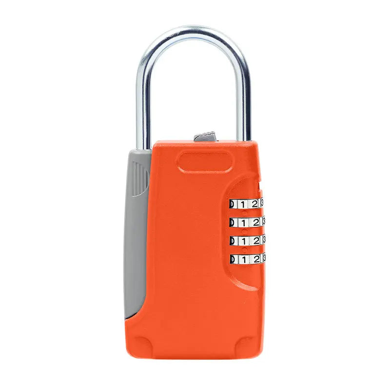 Schlüsseltresor 2025: High Quality Hidden Key Safe Box 4-Digital Password Combination Lock Hook Mini Metal Collection