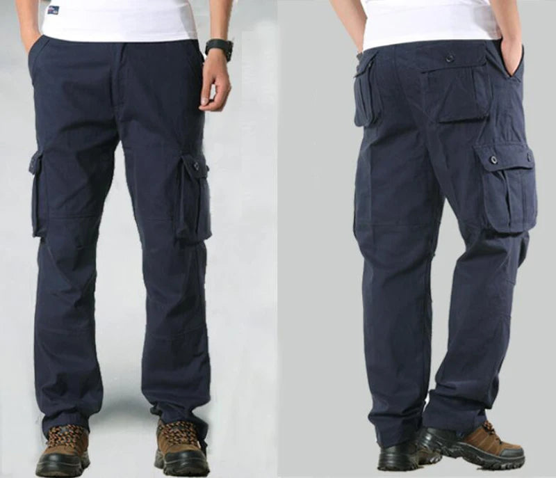 UrbanScout Cargo Hose - Baumwolle, Große Größe 44, Taschen