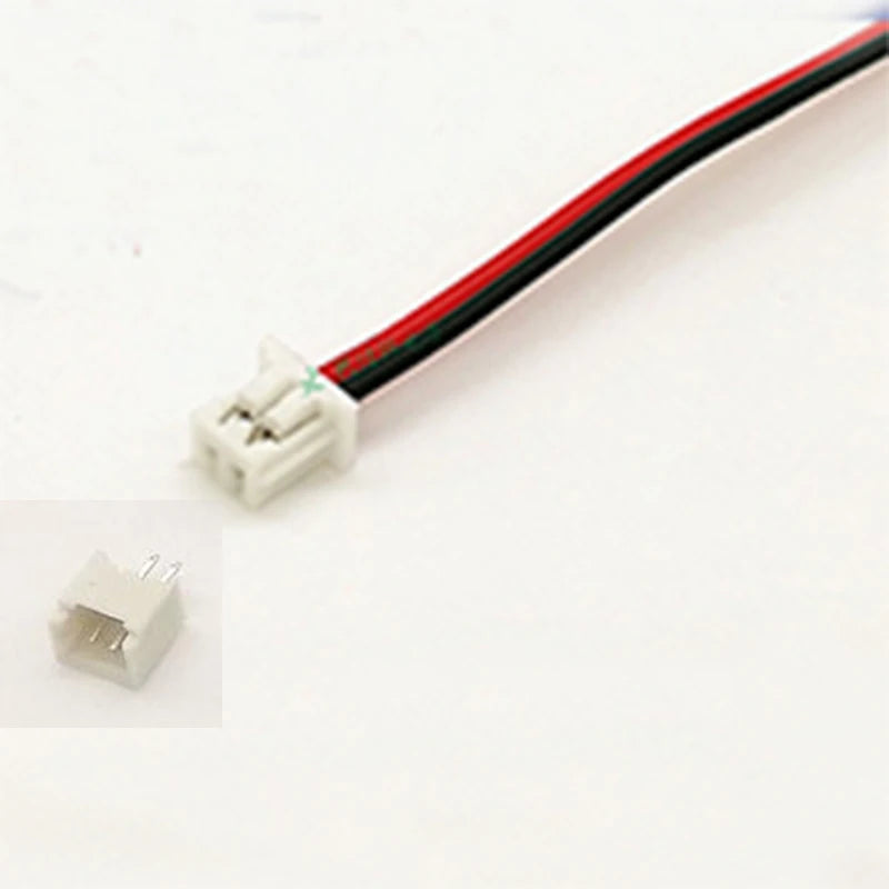 DBWL JST1.25 Mini Micro Buchse - 2 Pin 1,25mm 80-200mm
