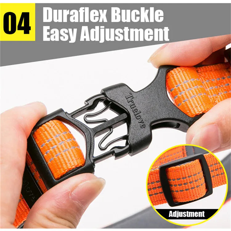 Truelove Dog Collars Set 3M Reflective Collar for Small Medium Large Dogs Puppy Adjustable Padded Soft Nylon Comfy Neck TLC5271