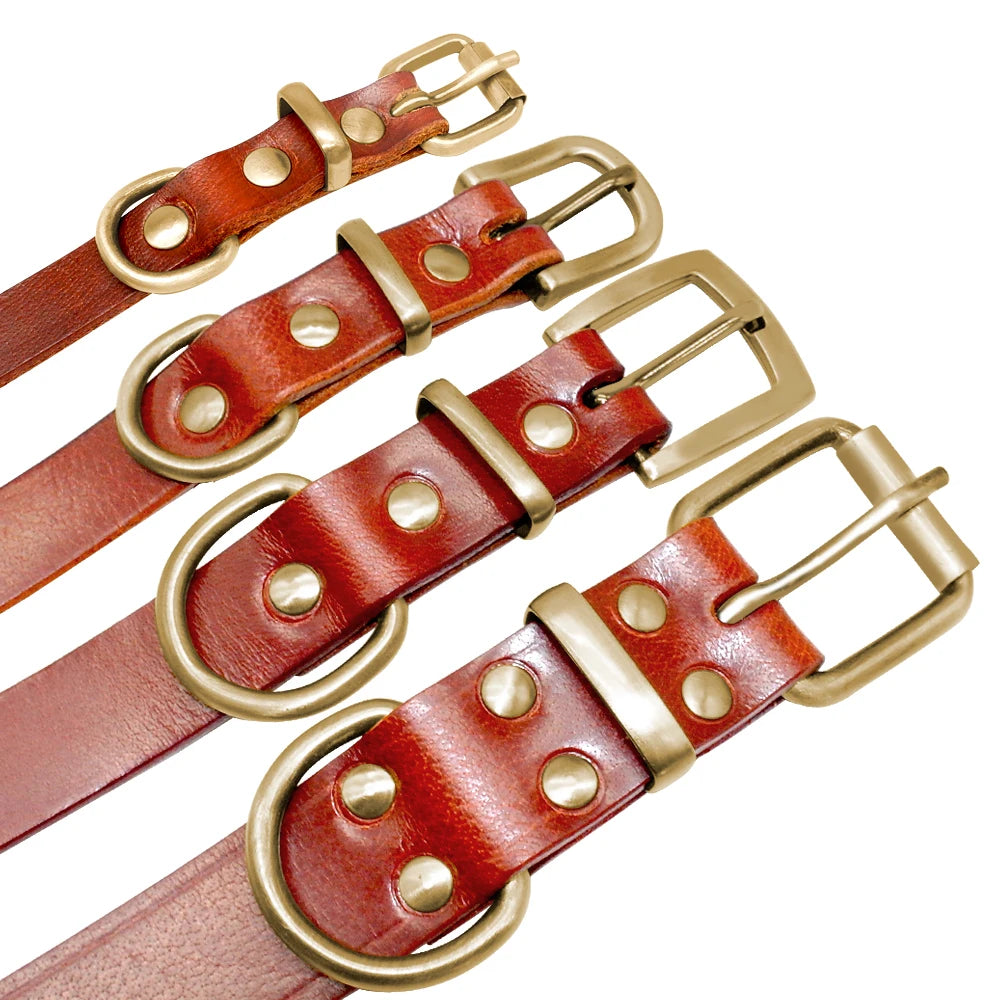 Personalisiert Hund ID Halsband Echtes Leder Kleine Mittlere Hunde Katze Halsband Anpassen Haustier Name Und Telefonnummer Kostenlose Gravur