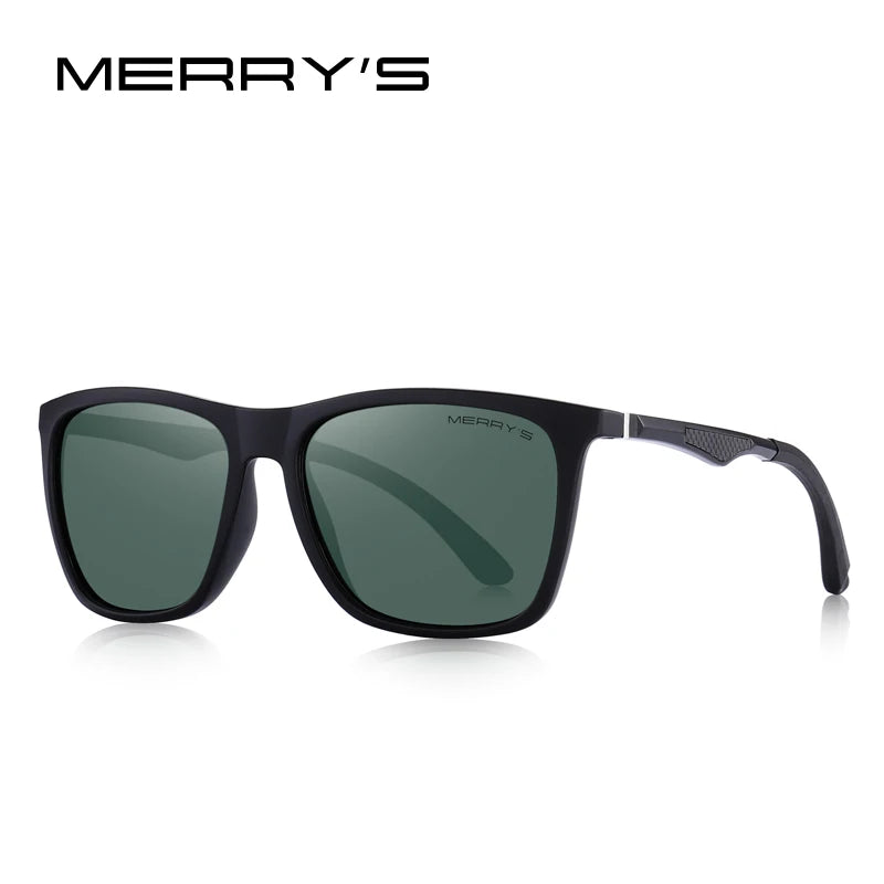 MERRYS DESIGN Herren HD Polarisierte Sonnenbrille Sport Angeln Augenschutz Aluminium Legierung Bügel UV400 Schutz S8186