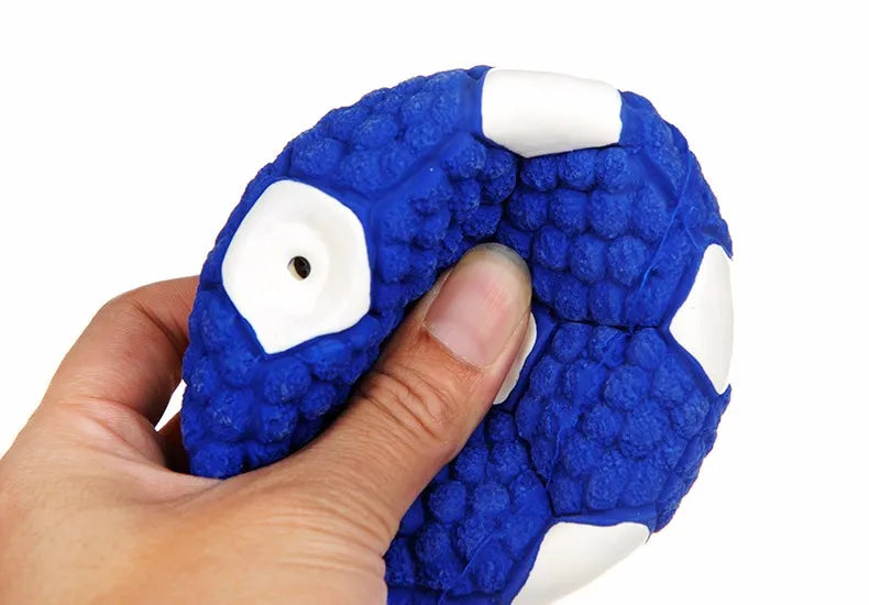 Hundespielzeug 2025: HOOPET Pet Dog Toy Balls Squeak Puppy Toys - Interesting Tennis Football Tooth Cleaning Toys Dogs Collection