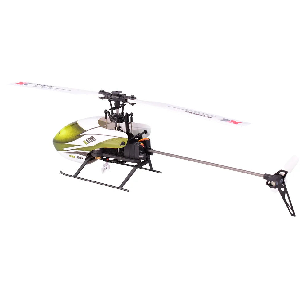 Wltoys XK K100 6CH 3D 6G System Remote Control  Motor RC Helicopter With Transmitter RTF Compatible With FUTABA S-FHSS