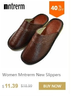 Neue Leder Hausschuhe Männer Heim Einrichtung Innen Boden Klassisch Schuhe Casual Slides Leder Sandalias Zapatos Hombre