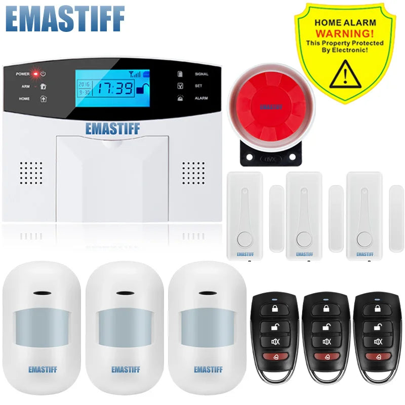 Alarmanlage 2025: IOS Android APP Wired Wireless Home Security - Tuya WIFI PSTN GSM Intercom Remote Control Collection