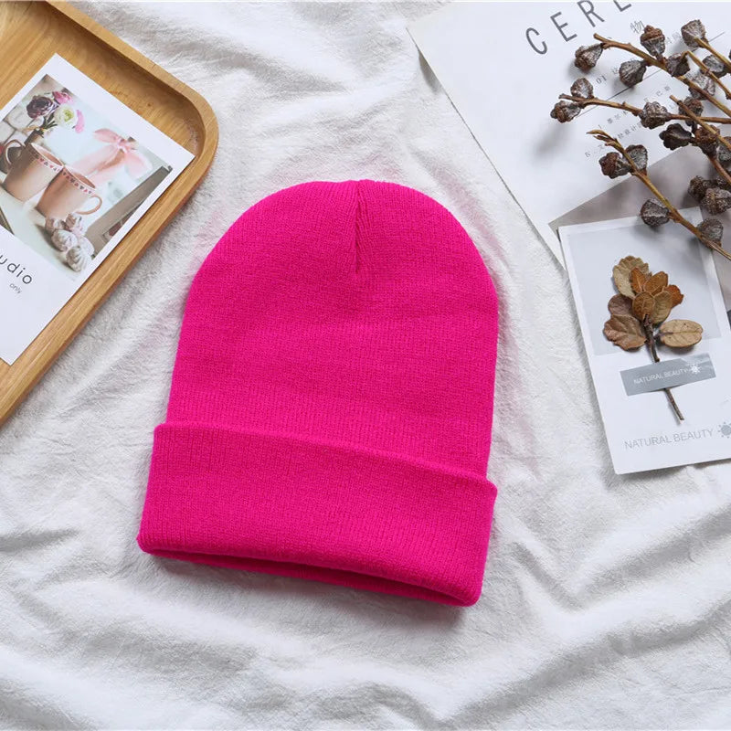UrbanCap Skullie Warm - 25 Farben, Einheitsgröße, Elastisch
