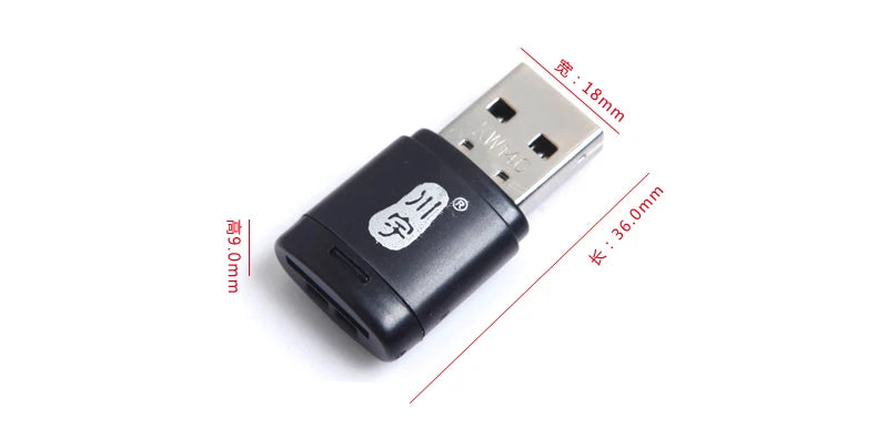 High-Speed USB 2.0 Micro SD Kartenleser Adapter mit TF Kartensteckplatz