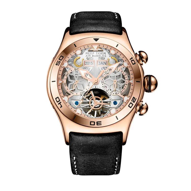 Reef Tiger tourbillon automatic watch