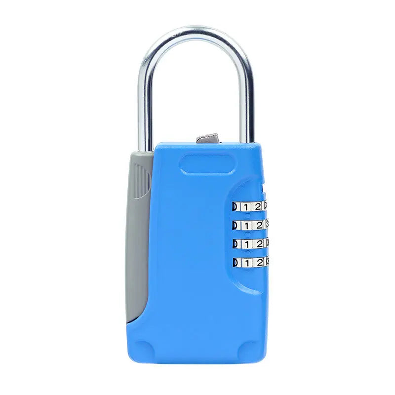 Schlüsseltresor 2025: High Quality Hidden Key Safe Box 4-Digital Password Combination Lock Hook Mini Metal Collection