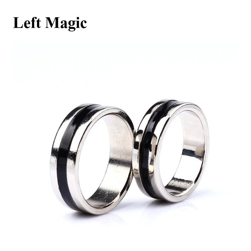 LeftMagic B1024 Magnetischer Ring - Metall 4 Größen Closeup