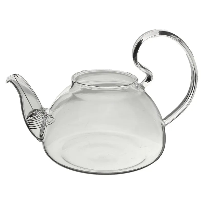 Arshen Borosilicate Glass 260ml Teapot Cambered Hyaline Coffee Tea Set Puer Kettle Flowers Kongfu TeaPot Infuser Home Tea Set