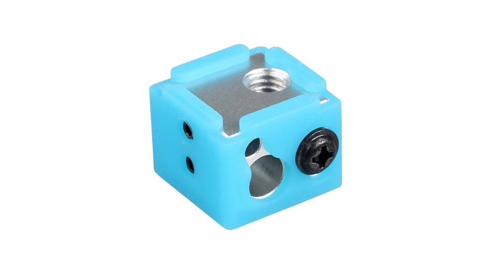 LERDGE Aluminium Heat Block For J-head Extruder HotEnd 3D Printers High Temp Silicone Socks Parts BP6 Heating Block Accessories