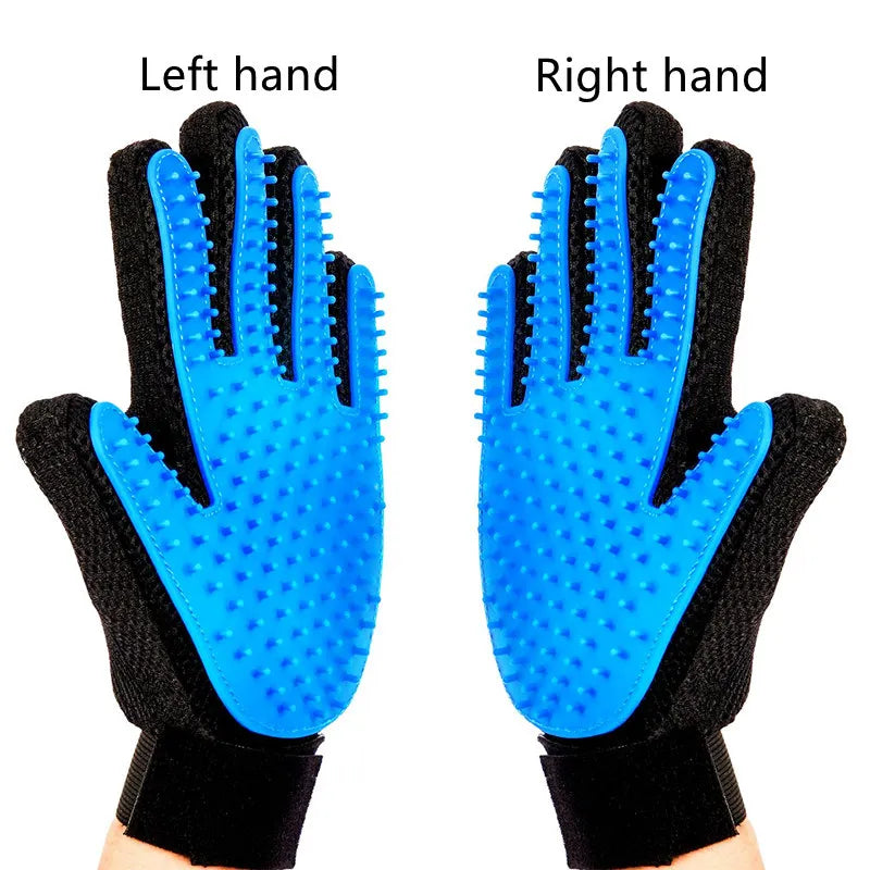 Modische Gummipflegebürste 2025: Fashion Rubber Pet Bath Brush Eco-Friendly Silicone - Umweltschutzsilikonhandschuh Haustiermassage Circulation Comfortable