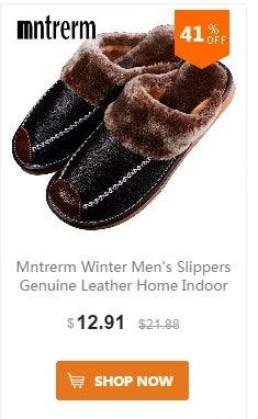 Neue Leder Hausschuhe Männer Heim Einrichtung Innen Boden Klassisch Schuhe Casual Slides Leder Sandalias Zapatos Hombre