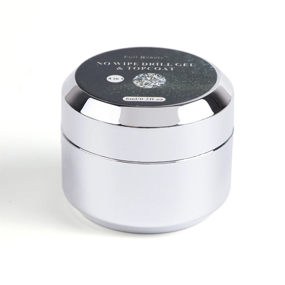 SA781 No Wipe Klar Gel - Transparent 6ml UV Topcoat Glanz