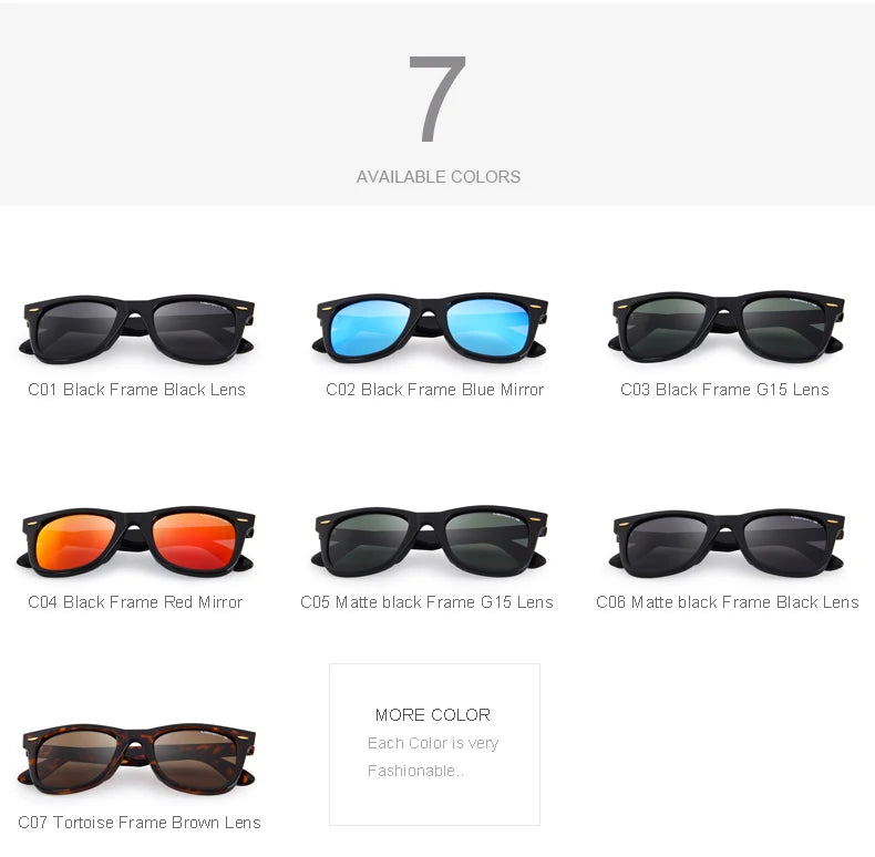 MERRYS DESIGN Herren/Frauen Klassische Retro Nieten Polarisierte Sonnenbrille 100% UV Schutz S8140