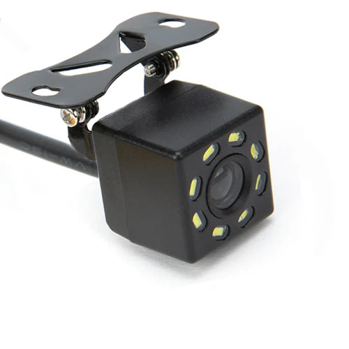 Hippcron Auto Rückfahrkamera 4 LED Nachtsicht Rückwärts Auto Parken Monitor CCD Wasserdicht 170 Grad HD Video