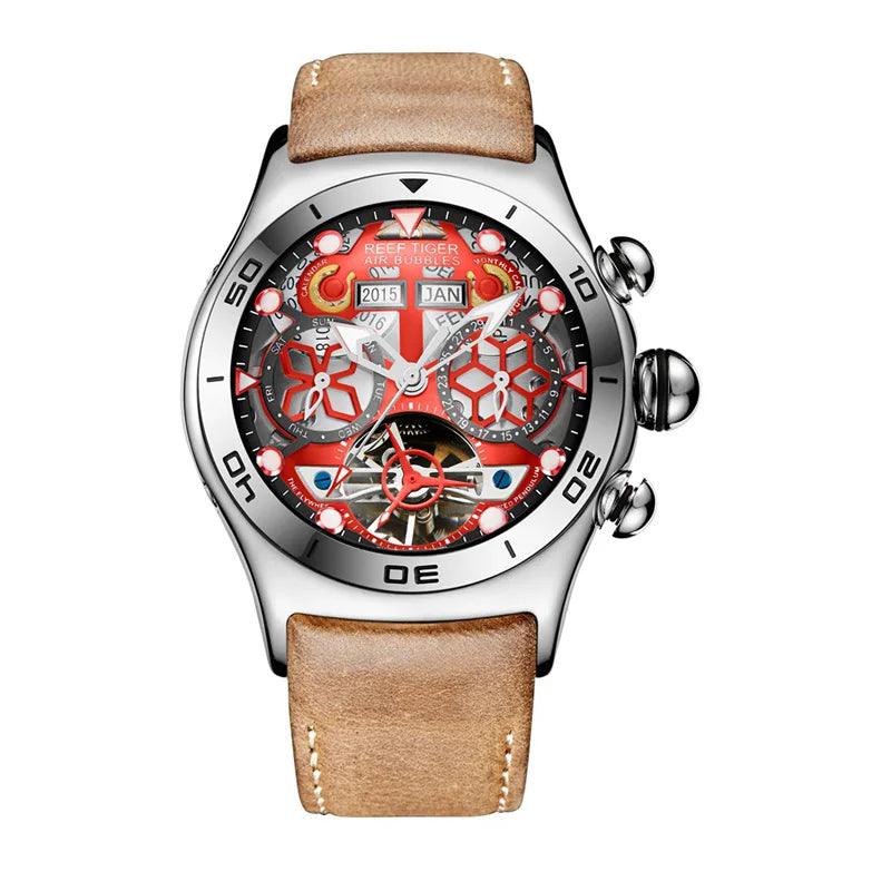 Reef Tiger tourbillon automatic watch