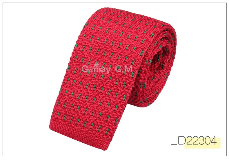 New Knit Tie For Men Casual Plaid Knitted Neck Ties Fashion Mens Necktie For Wedding Business Adult Suit Tuxedo Plaid Tie