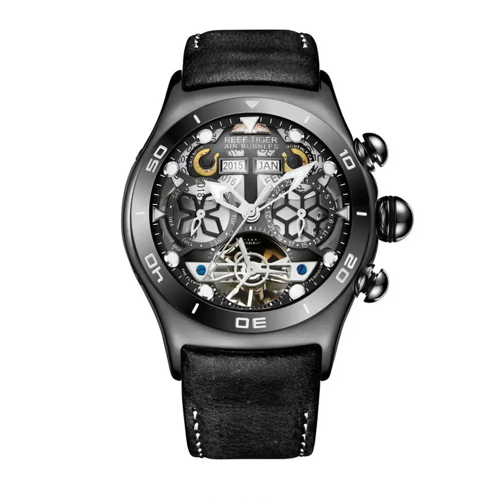 Reef Tiger tourbillon automatic watch