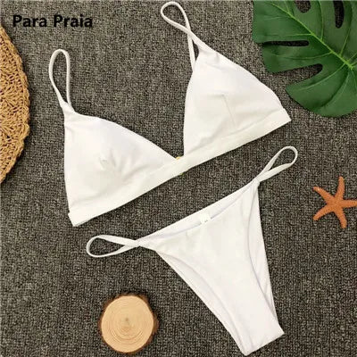 Bikini Set 2025: Stylish Schwimmbekleidung for Women - Golden Bridge Store