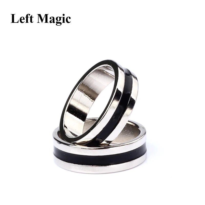 LeftMagic B1024 Magnetischer Ring - Metall 4 Größen Closeup
