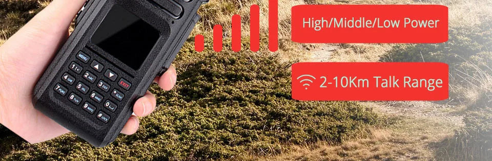 Ailunce HD1 DMR Digital Walkie Talkie Ham Radio Long Range Amateur Two-Way Radio Walkie-talkie GPS VHF UHF Dual Band Transceiver
