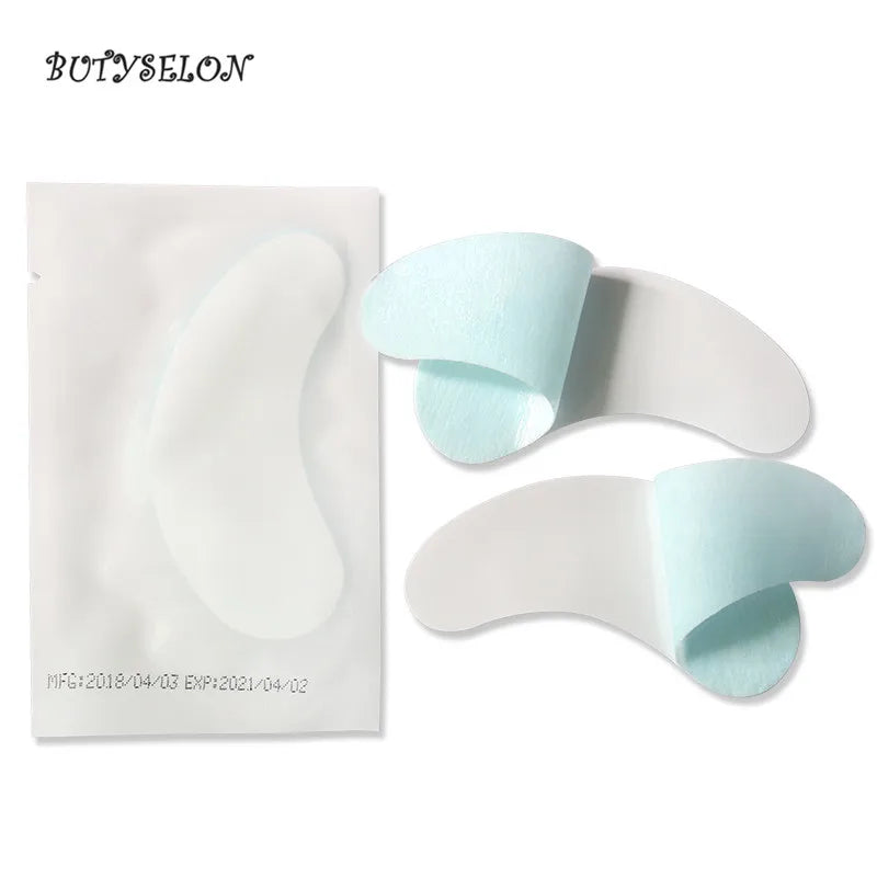 LashPro GelPads Augen Patches - 50 Paare Fusselfrei 7x3cm