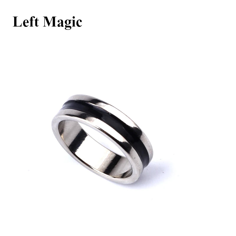 LeftMagic B1024 Magnetischer Ring - Metall 4 Größen Closeup