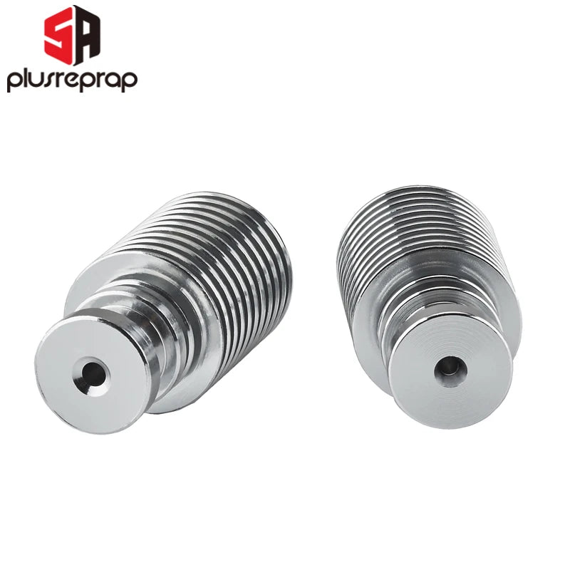 V6 Kühl Rohr Alle Metall J-Kopf Hotend Block Kopf Extruder für 1.75mm 3.0mm Lang oder Kurz Distanz 3D Drucker Teil Großhandel