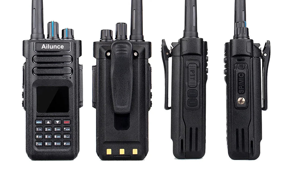 Ailunce HD1 DMR Digital Walkie Talkie Ham Radio Long Range Amateur Two-Way Radio Walkie-talkie GPS VHF UHF Dual Band Transceiver