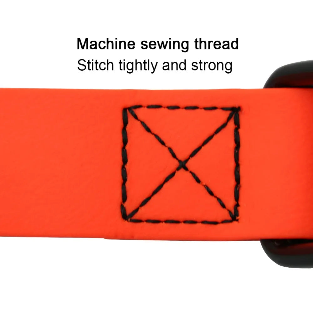Wodondog Neues Hochwertiges Haustier Hund Halsband 2025: PVC Wasserdicht Anti Schmutzig - Katzen Halsband Einfach Reinigen Große Kleine Hunde Welpen S/M/L