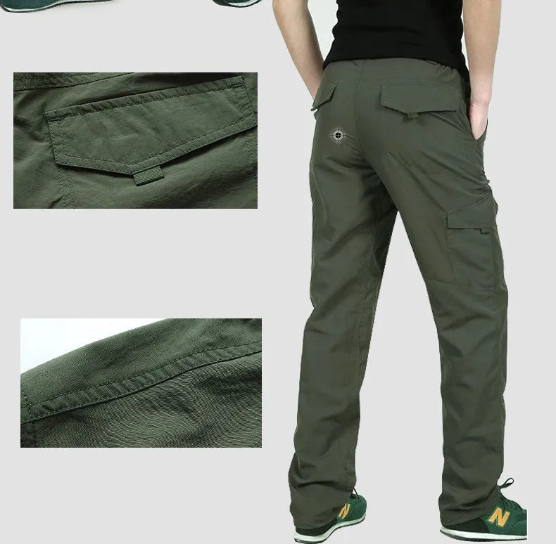 OutdoorPro Cargo Hose wasserdicht - Taschen, Gr.4XL