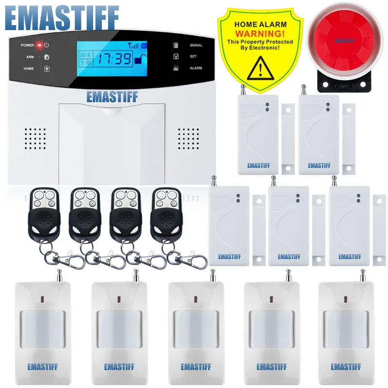 Alarmanlage 2025: IOS Android APP Wired Wireless Home Security - Tuya WIFI PSTN GSM Intercom Remote Control Collection