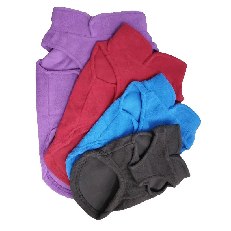 Winter Fleece Hundekleidung 2025