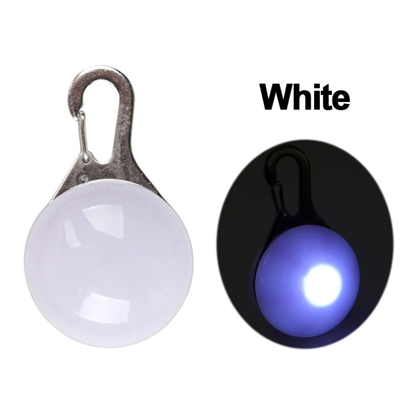 YUDODO Nylon LED Haustier Hund Halsbänder 2025: Nacht Sicherheit Blinkend Leuchtend Fluoreszierend - Tiere Hund Leine XS-XL 7 Farben Alle Jahreszeiten