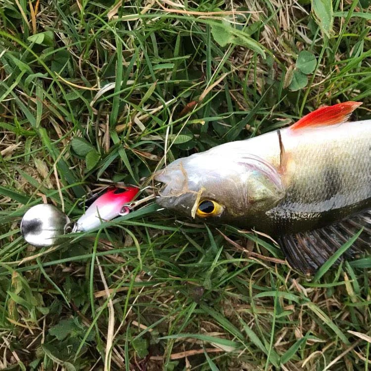OUTKIT Neuer Metall Mini VIB Mit Löffel Angelköder 6g10g17g25g 2cm Angel Tackle Pin Crankbait Vibration Spinner Sinkend Köder