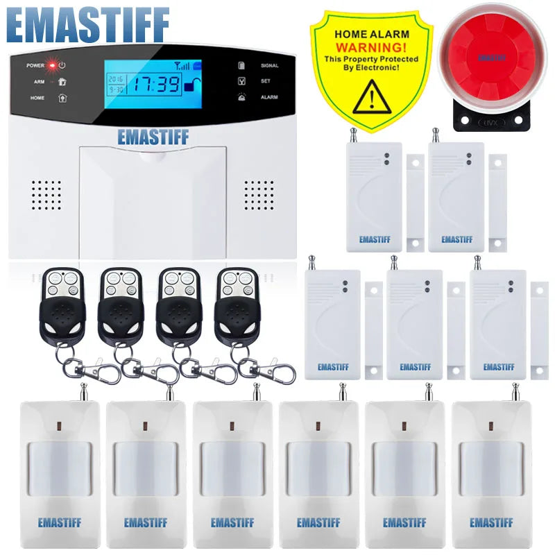 Alarmanlage 2025: IOS Android APP Wired Wireless Home Security - Tuya WIFI PSTN GSM Intercom Remote Control Collection