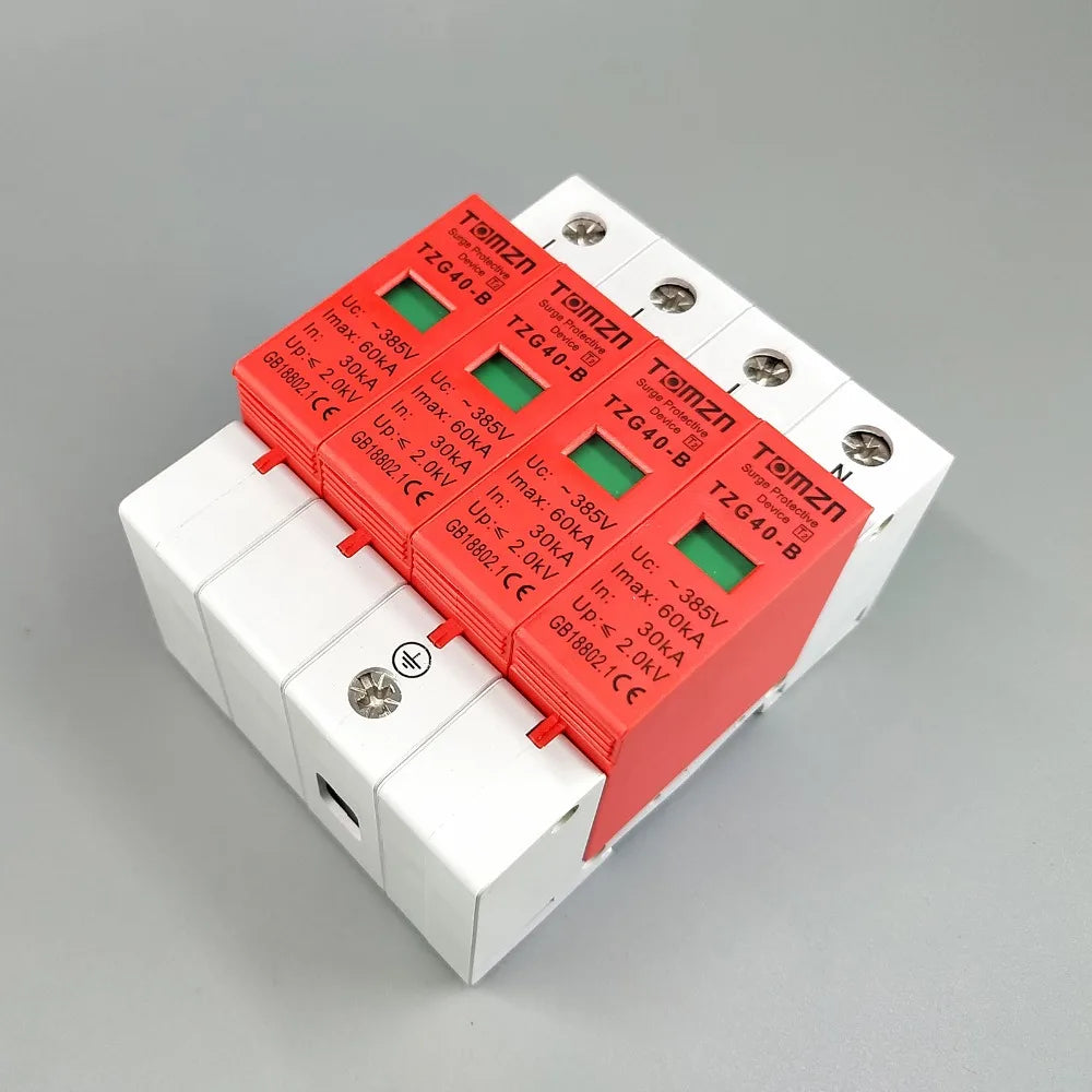 AC SPD 3P+N Haus-Überstromschutz