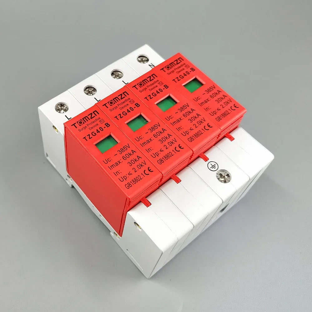 AC SPD 3P+N Haus-Überstromschutz