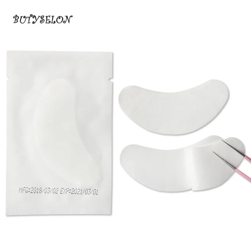 LashPro GelPads Augen Patches - 50 Paare Fusselfrei 7x3cm