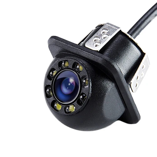 Hippcron Auto Rückfahrkamera 4 LED Nachtsicht Rückwärts Auto Parken Monitor CCD Wasserdicht 170 Grad HD Video
