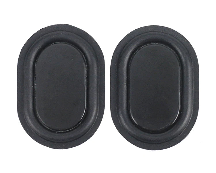 GHXAMP 2PCS Bass Passive Radiator Vibration Membrane Rubber for Auxiliary Low Frequency Subwoofer Protable Speaker Home-made DIY