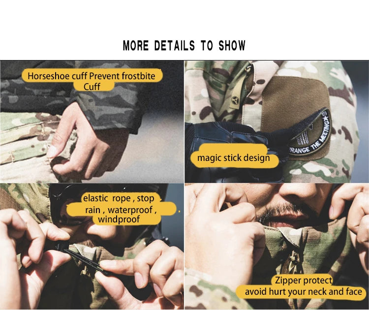 WOLF ENEMY M65 Parka Warm - 200g Füllung, Thermo, S-XXL