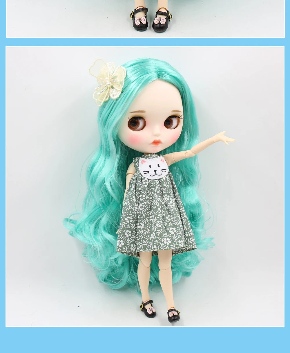 ICY DBS Blyth Doll 1/6 bjd joint body doll combination including dress shoes on sale 30cm anime toy